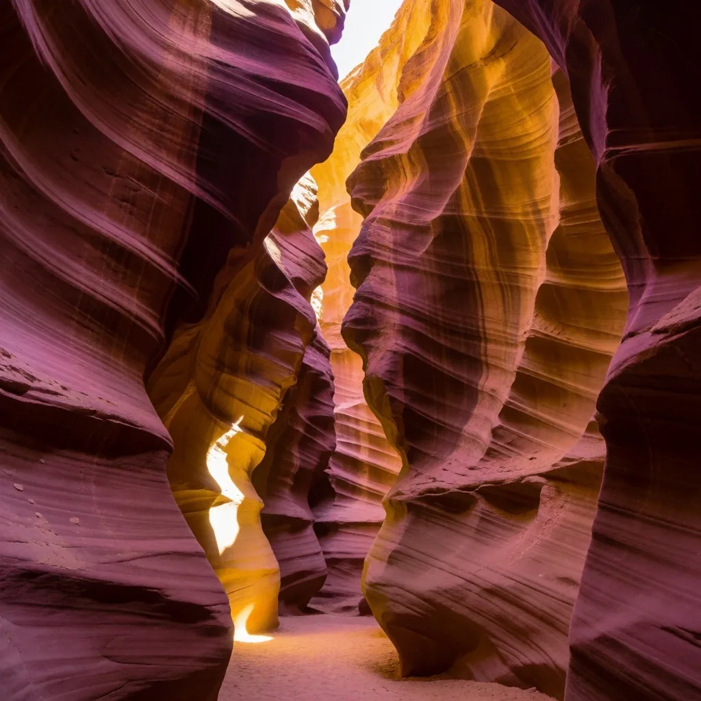 Walls of the Colored Canyon in Sinai