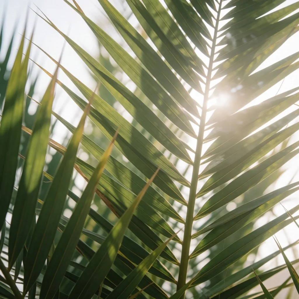 Palm frond detail